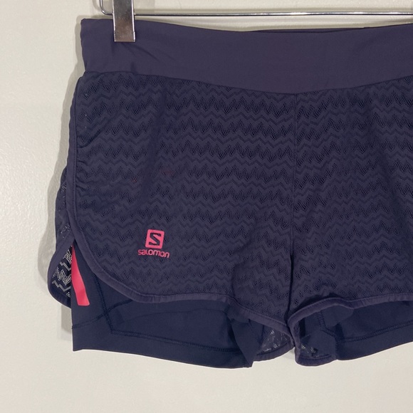 ✨3/$25✨ Salomon Purple Athletic Shorts - XS - Picture 2 of 5